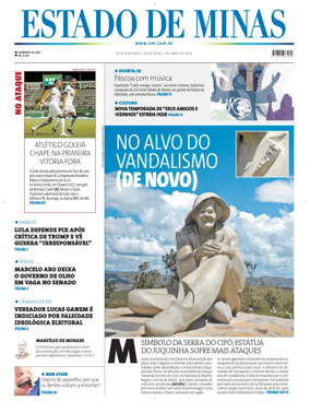 Cover of Estado de Minas (Brazil)
