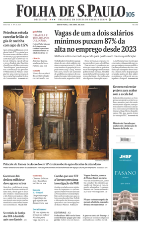 Cover of Folha de S.Paulo
