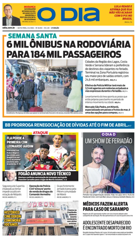 Cover of O Dia