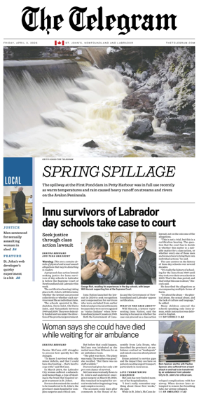 Cover of The Telegram (St. John's)