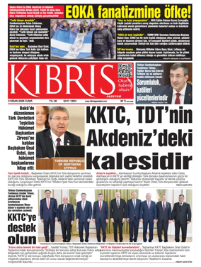 Cover of Kibris Gazetesi