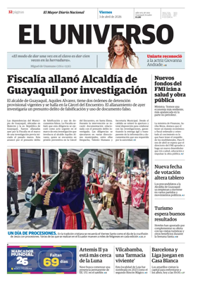 Cover of El Universo