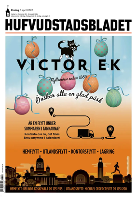Cover of Hufvudstadsbladet