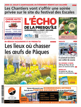 Cover of L'Echo de la Presqu'ile (SN)