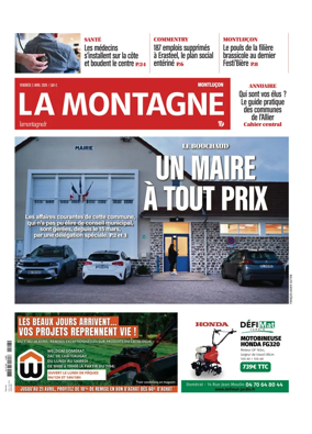 Cover of La Montagne (Montlucon)
