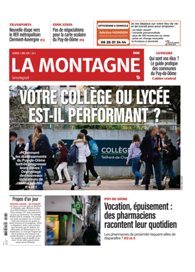 Cover of La Montagne (Riom)