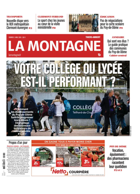 Cover of La Montagne (Thiers-Ambert)