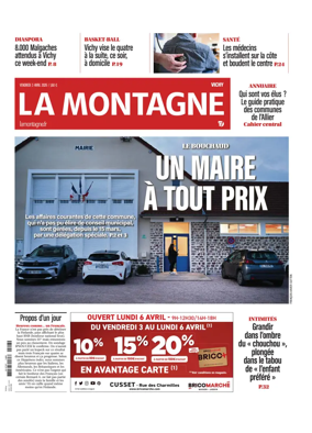 Cover of La Montagne (Vichy)