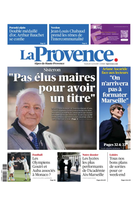 Cover of La Provence Alpes-de-Haute-Provence