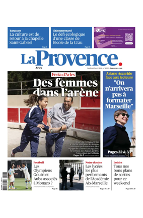 Cover of La Provence Arles