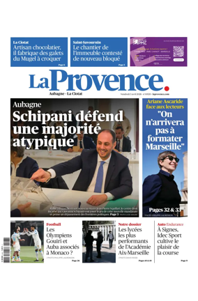 Cover of La Provence Aubagne-La Ciotat
