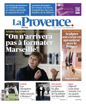 Cover of La Provence Marseille