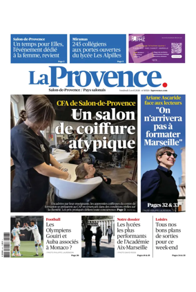 Cover of La Provence Salon-de-Provence / Pays salonais
