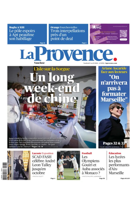 Cover of La Provences Vaucluse