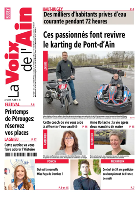 Cover of La Voix de l’Ain Amberieu en Bugey - Meximieux