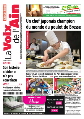 Cover of La Voix de l’Ain Bords de Saone