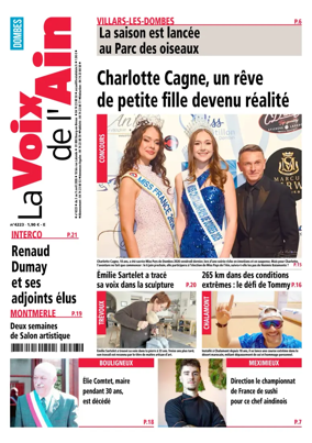 Cover of La Voix de l’Ain Dombes