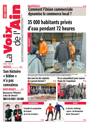 Cover of La Voix de l’Ain Oyonnax