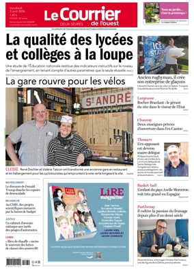 Cover of Le Courrier de l’Ouest (Deux-Sevres)