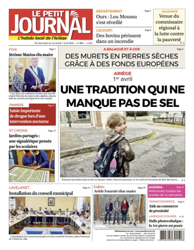Cover of Le Petit Journal - L'hebdo local de l'Ariege