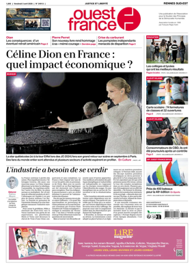 Cover of Ouest-France (Rennes Sud-Est)