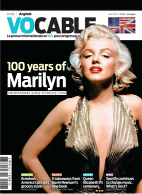 Cover of Vocable (Anglais)