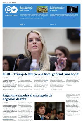 Cover of Deutsche Welle (Spanish edition)