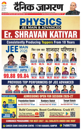 Cover of Dainik Jagran - Kanpur