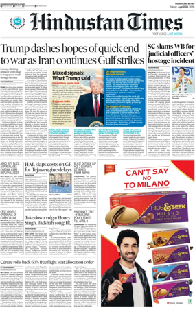 Cover of Hindustan Times (Jalandhar)