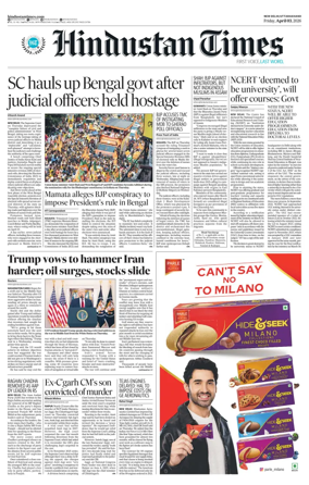 Cover of Hindustan Times Uttarakhand