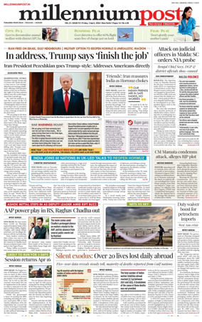 Cover of Millennium Post