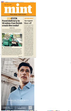 Cover of Mint Ahmedabad