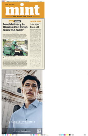 Cover of Mint Kolkata