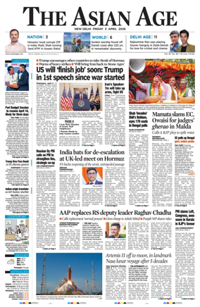 Cover of The Asian Age