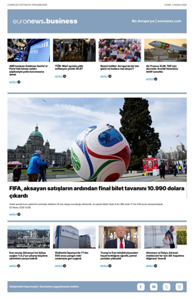 Cover of Euronews Business (Turkish) Compiled Editions