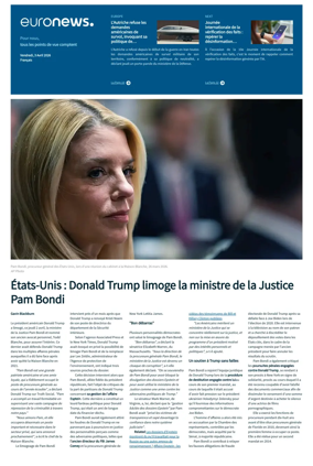 Cover of EuroNews (French Edition)