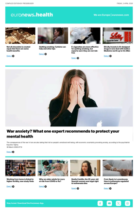 Cover of Euronews Health (English) Compiled Edition