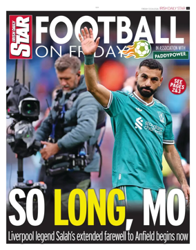 Cover of Irish Daily Star - Fanatic