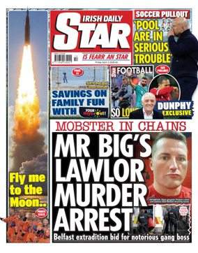 Cover of Irish Daily Star