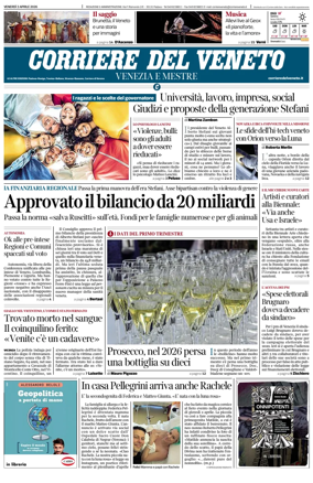 Cover of Corriere del Veneto (Venezia e Mestre)