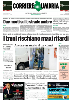 Cover of Corriere dell Umbria