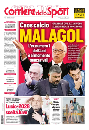 Cover of Corriere dello Sport (Nazionale)