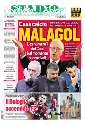 Cover of Corriere dello Sport Stadio (Bologna)