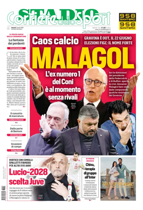 Cover of Corriere dello Sport Stadio (Nazionale)
