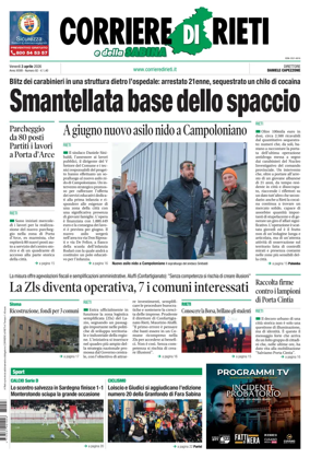 Cover of Corriere di Rieti