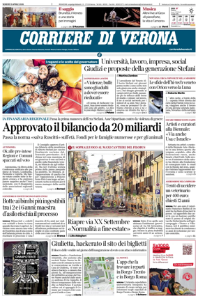 Cover of Corriere di Verona