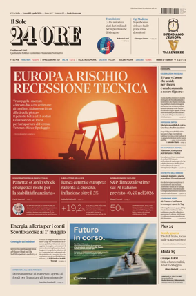 Cover of Il Sole 24 Ore