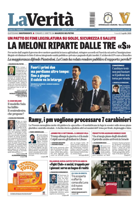 Cover of La Verita (Italia)