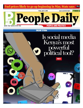 Cover of People Daily ePaper