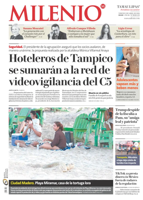 Cover of Milenio Tamaulipas